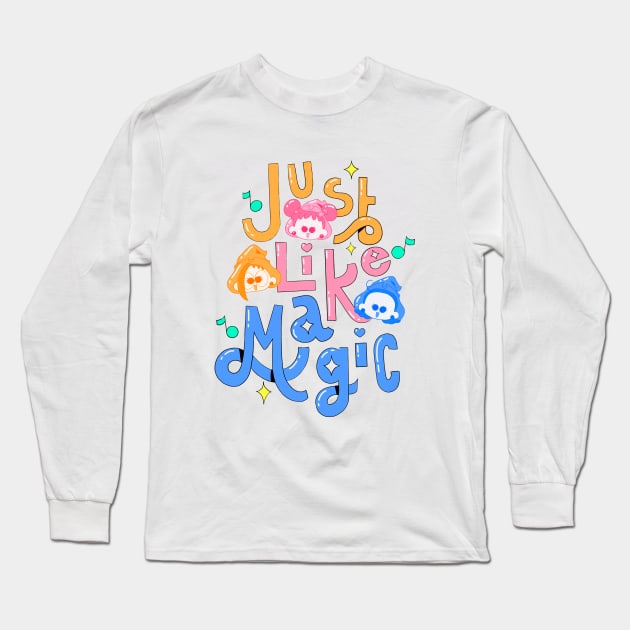 Magical DoReMi - Just Like Magic Long Sleeve T-Shirt by MoonbeansandRice